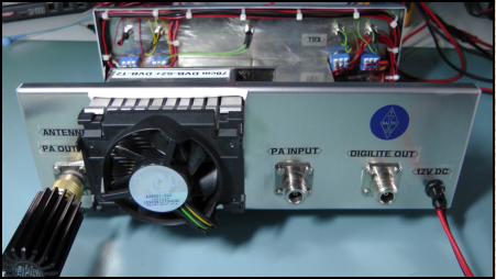 DigiLite 70cm output + PA input + PA output.